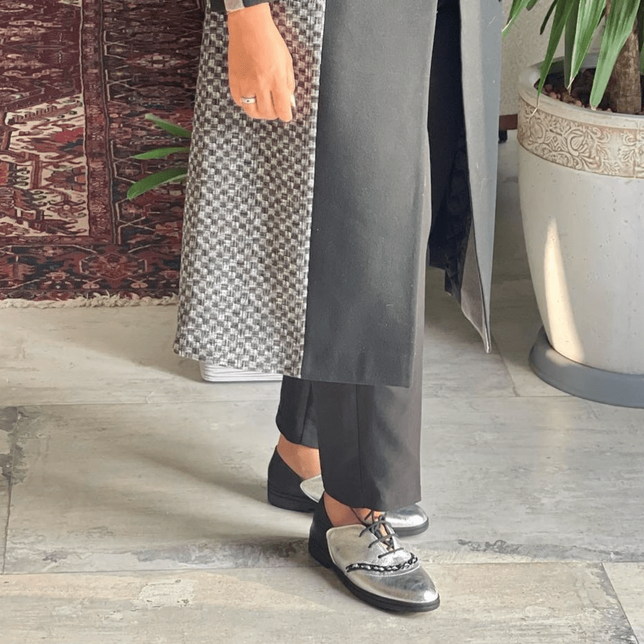 Dora silver oxford - THUNA