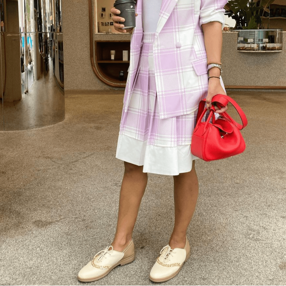 Dora beige oxford - THUNA