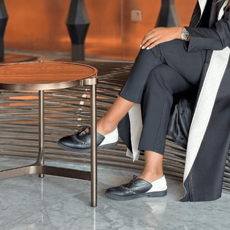 Dora black oxford - THUNA - Kuwait shoes 