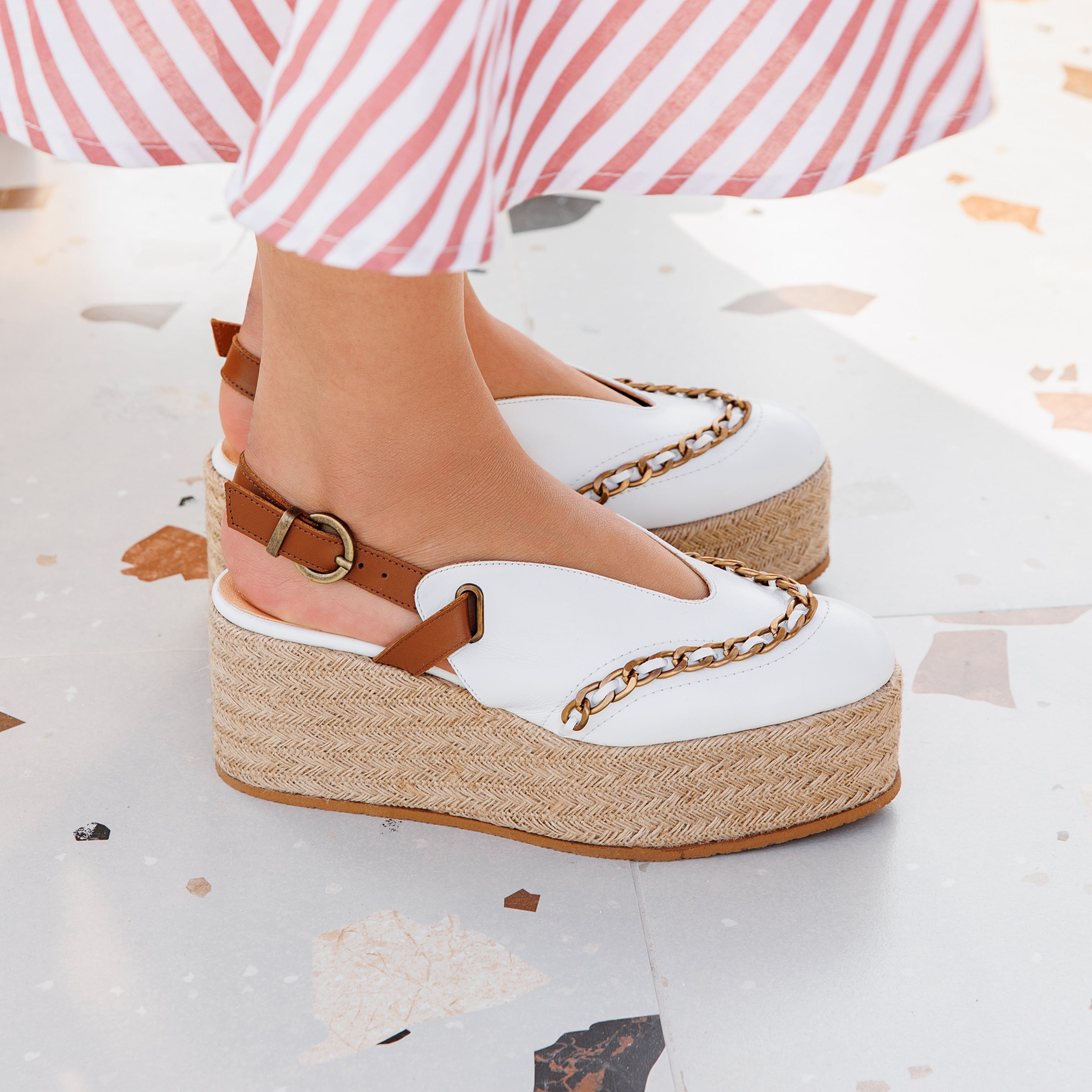 Fora white platform - THUNA