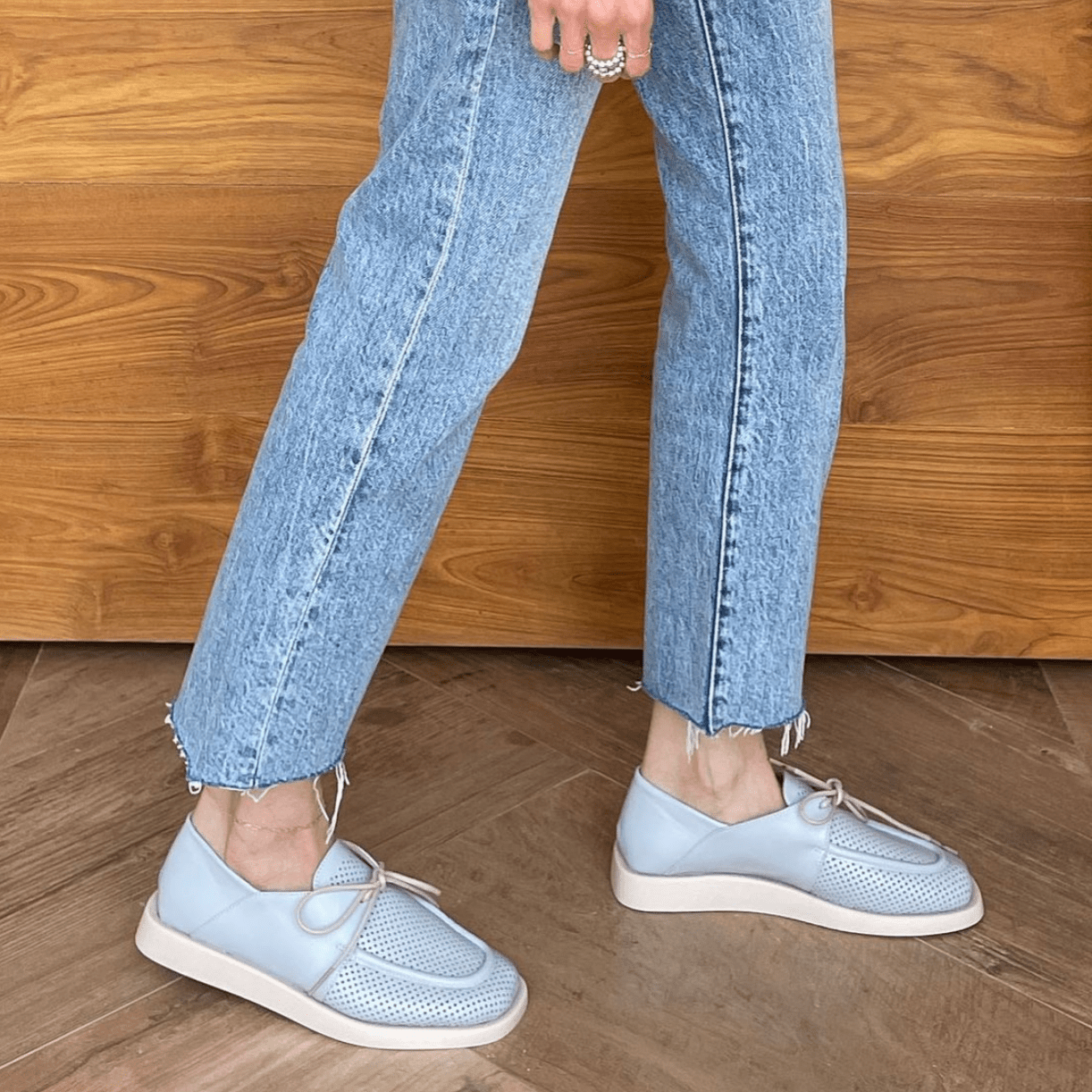 Layan blue oxford - THUNA