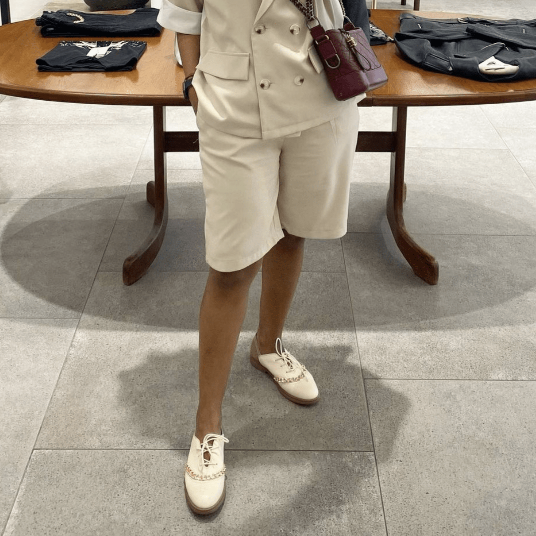 Dora beige oxford - THUNA