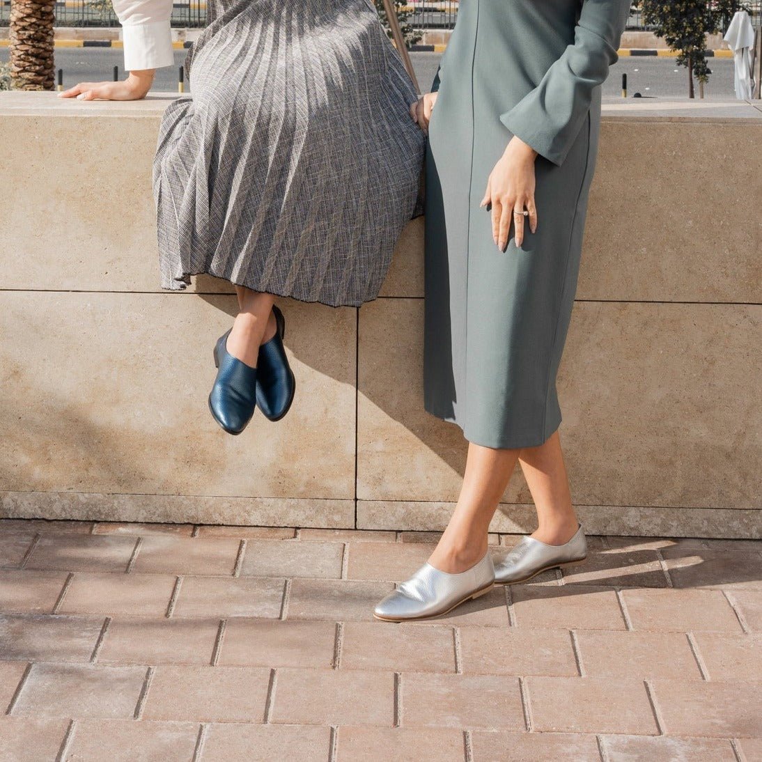 Adeela silver loafer - Loafers - THUNA