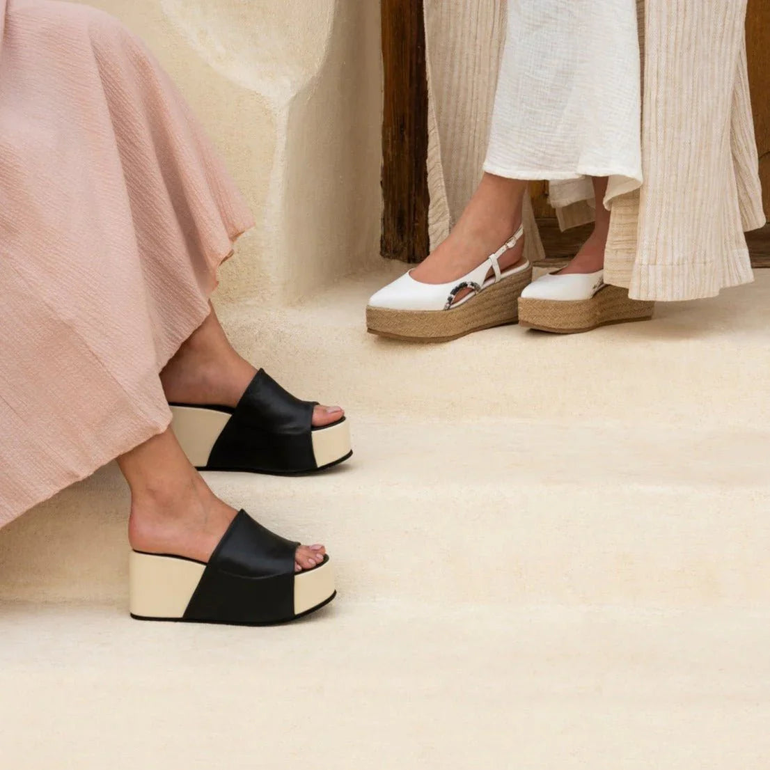 Sahara black platform - platform - THUNA