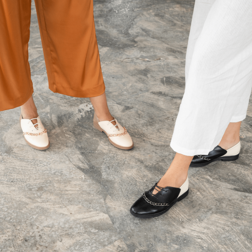 Dora beige oxford - THUNA