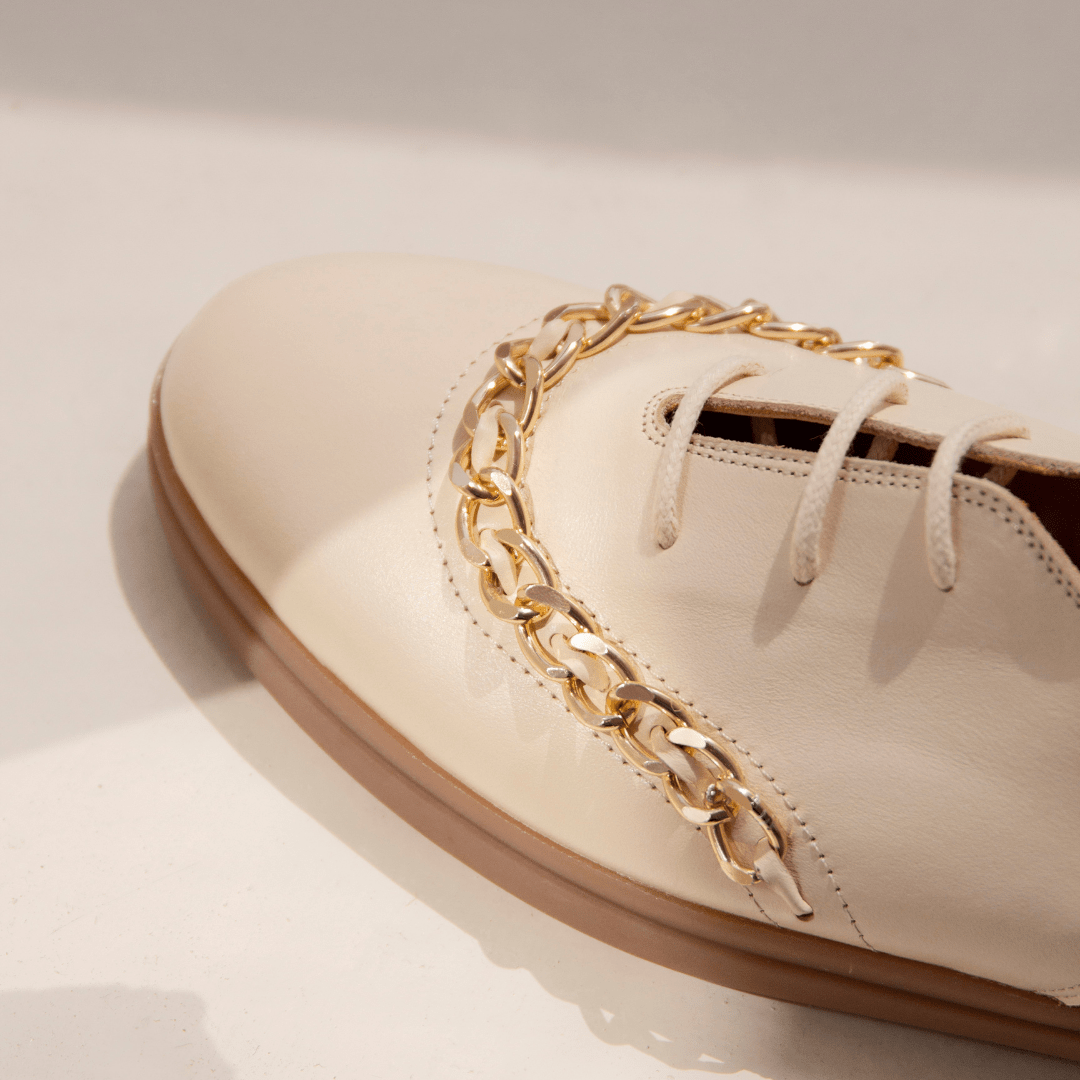 Dora beige oxford - THUNA