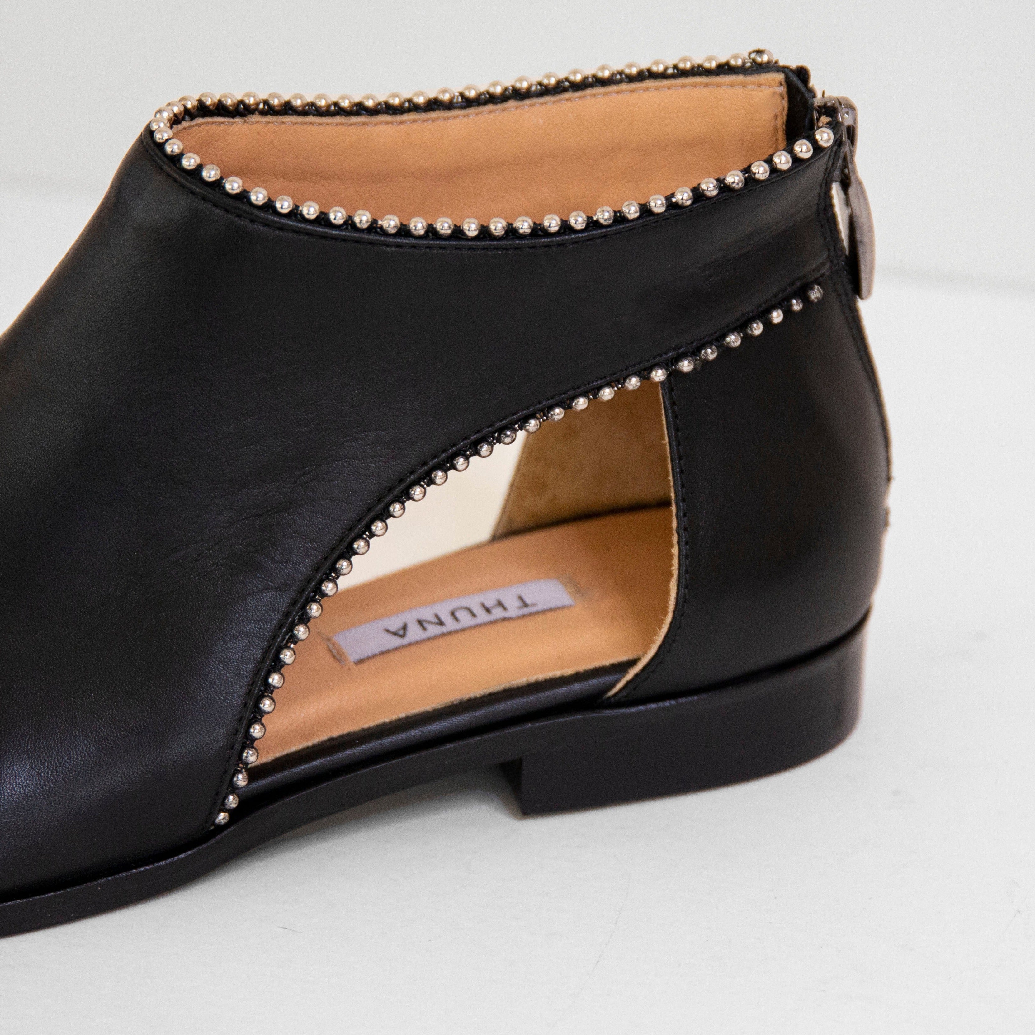 Eliana black boot - Shoes - THUNA