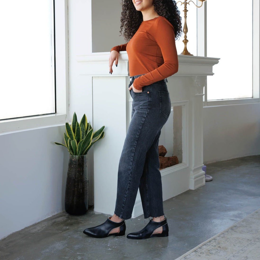 Eliana black boot - Shoes - THUNA