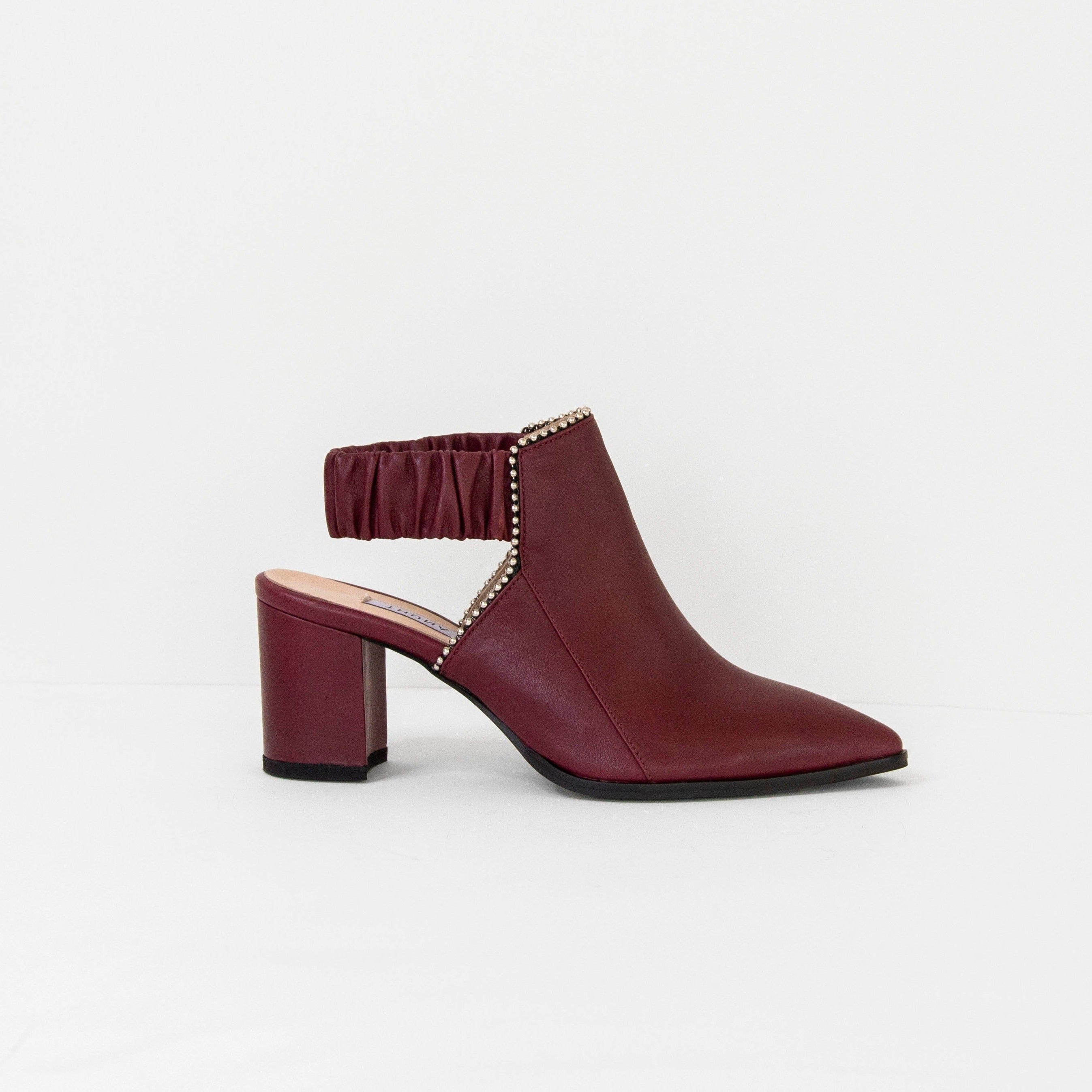 Fonda bordeaux heel - Shoes - THUNA