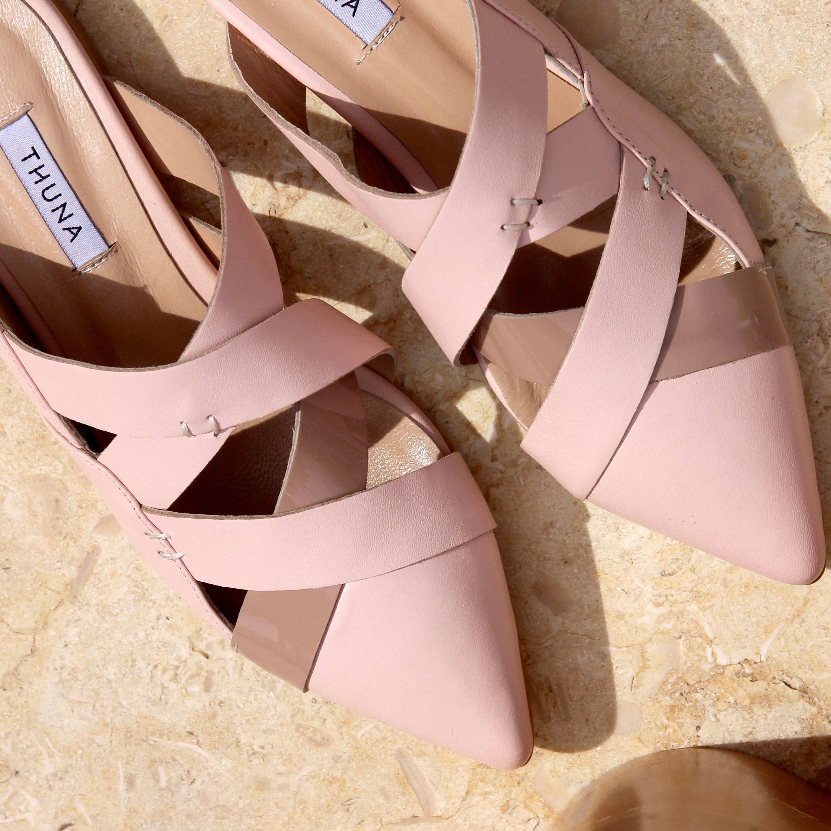 Lana nude mule - Shoes - THUNA