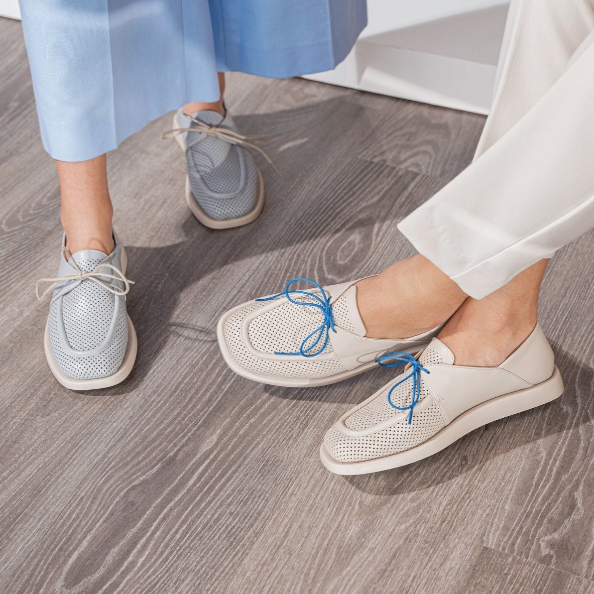 Layan beige oxford - THUNA