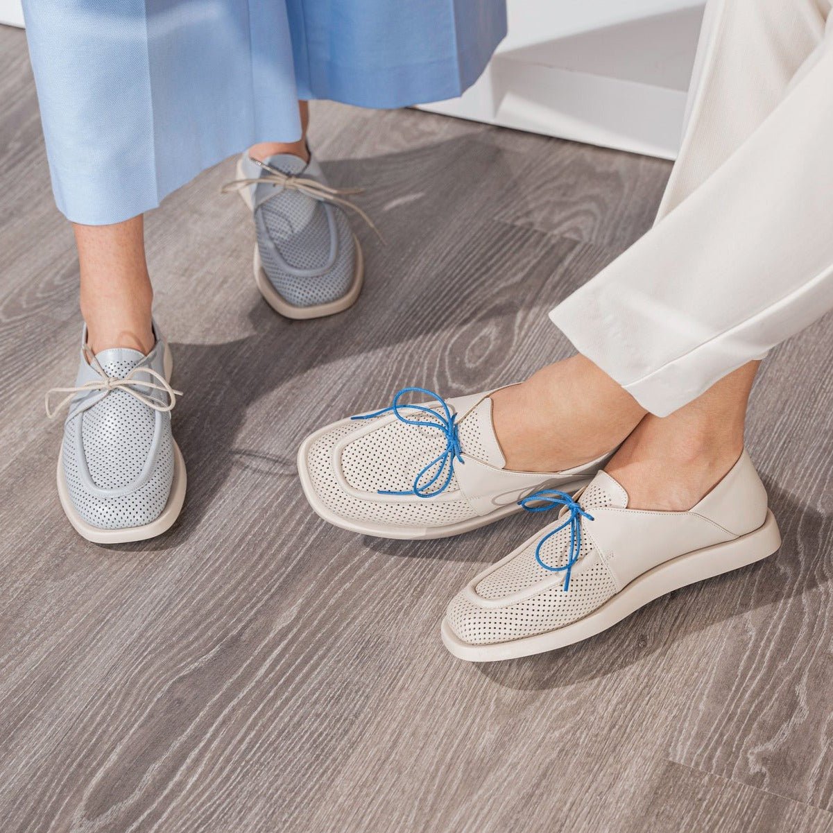 Layan blue oxford - THUNA