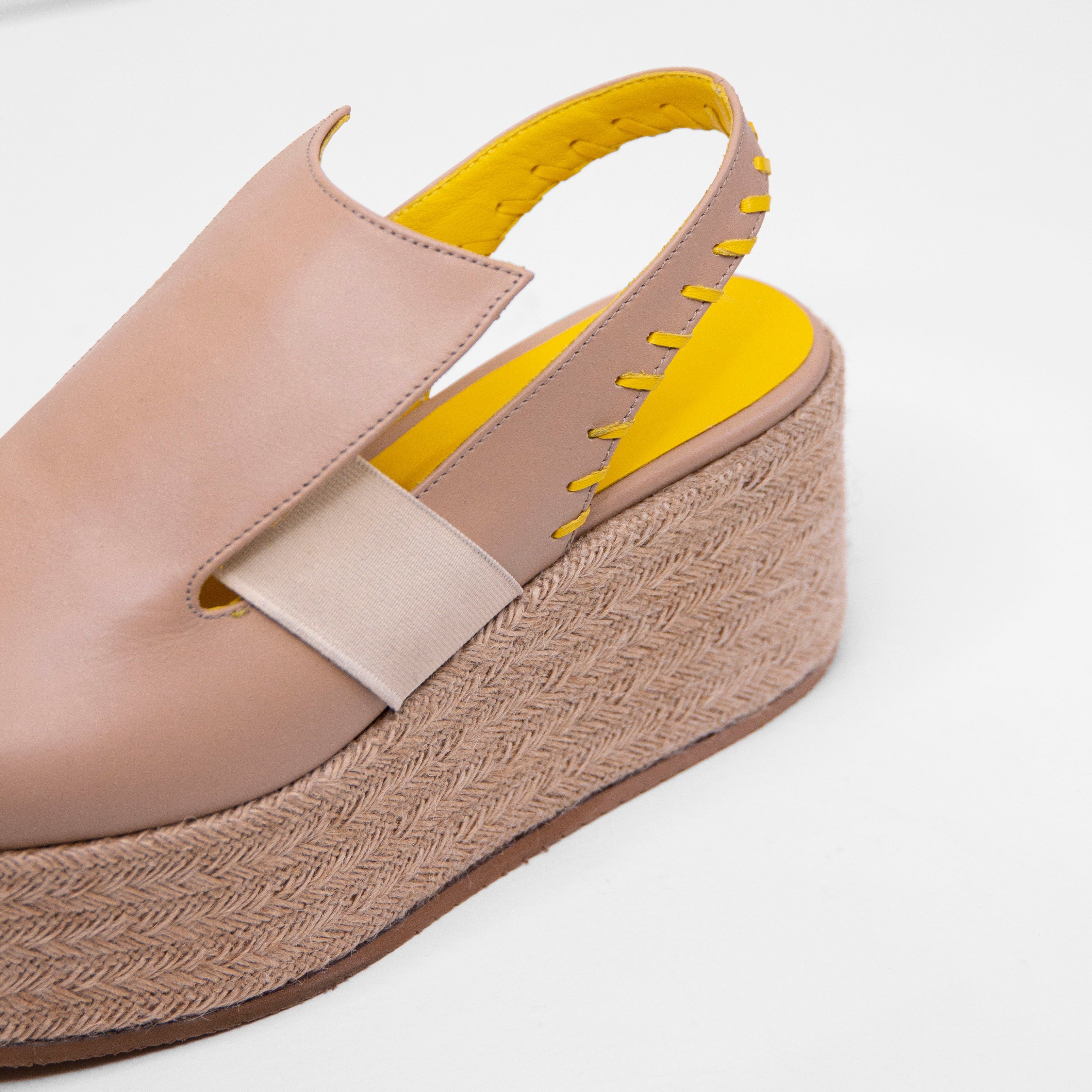 Manara beige platform - THUNA