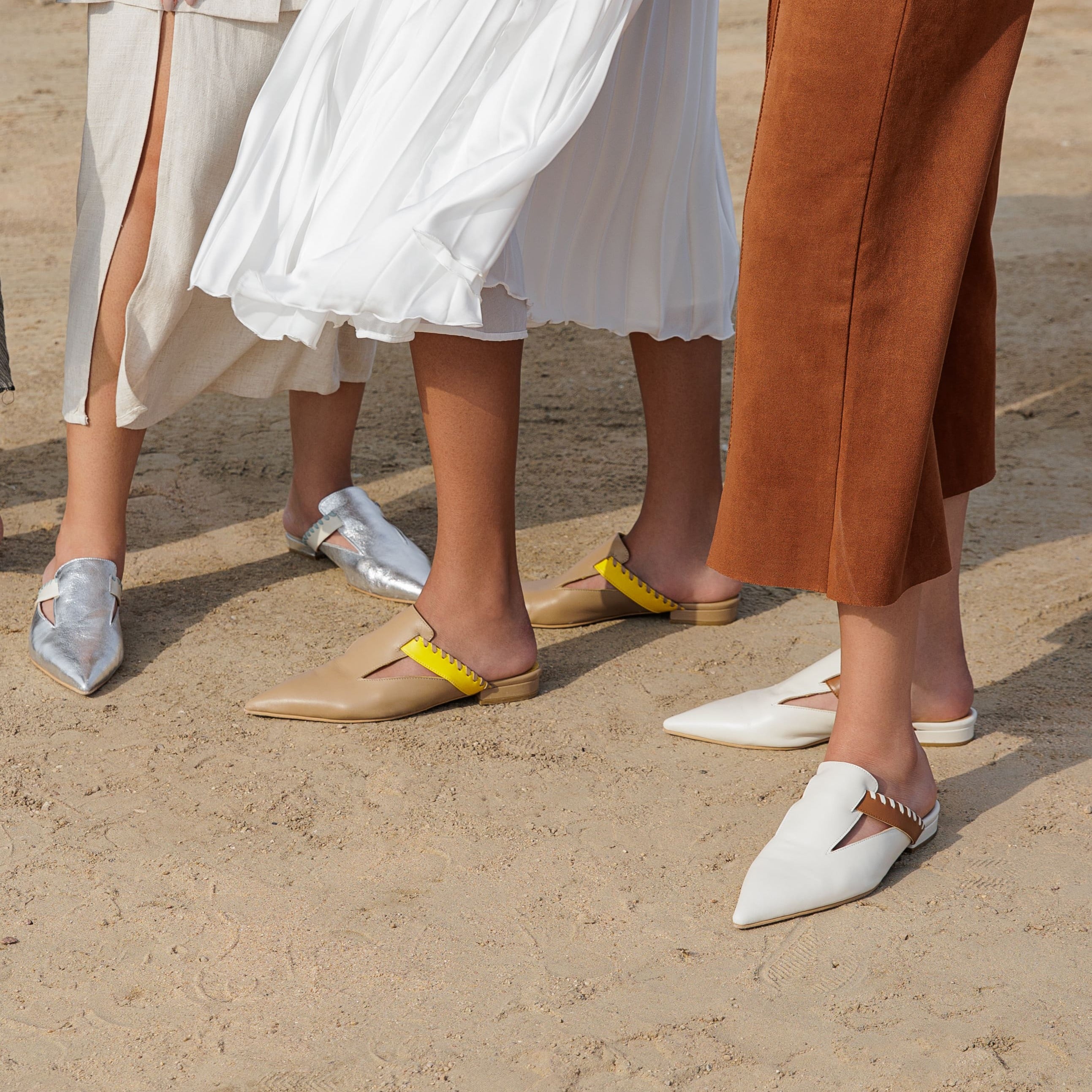 Nala beige mule - THUNA