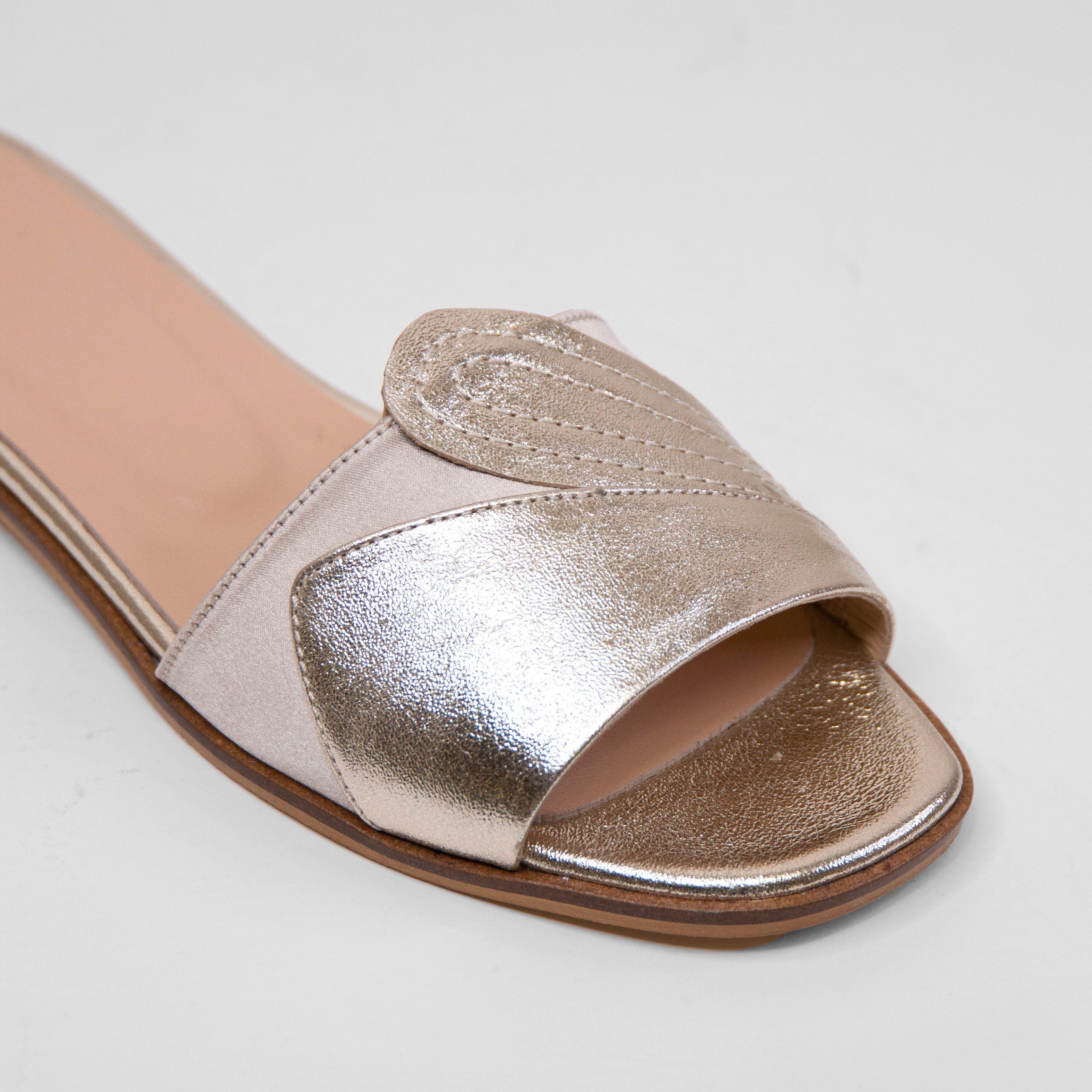 Nawar gold slipper - THUNA