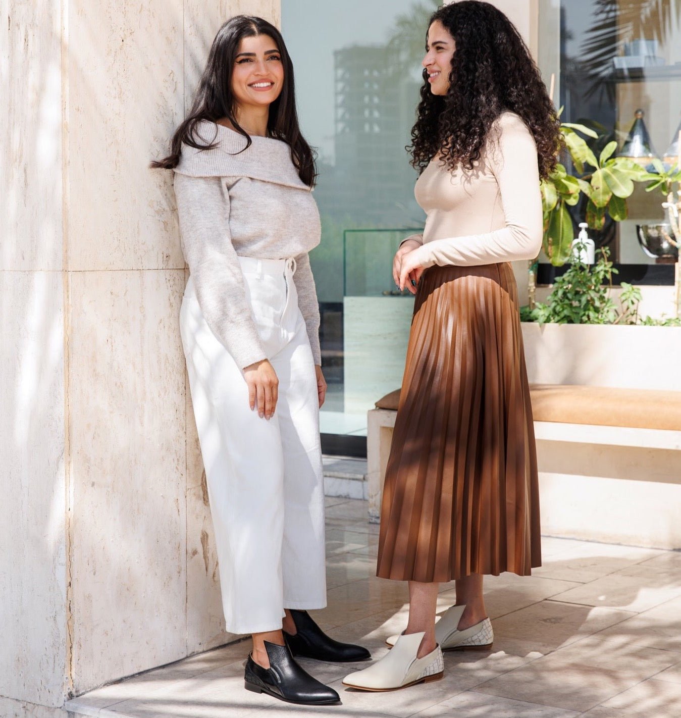 Sadeem cream boot - Shoes - THUNA