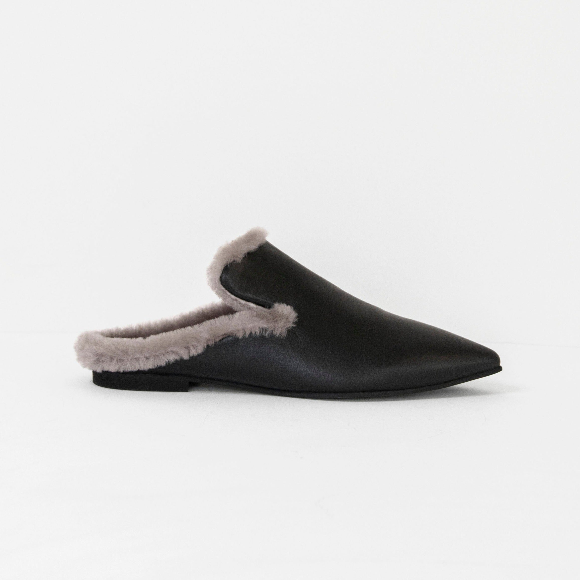 Tia black mule - mule - THUNA