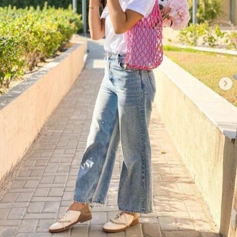 Dora beige oxford - THUNA