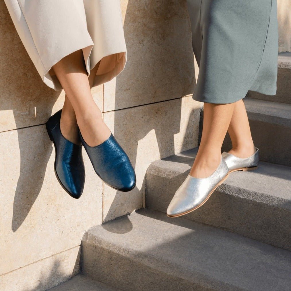 Adeela silver loafer - Loafers - THUNA