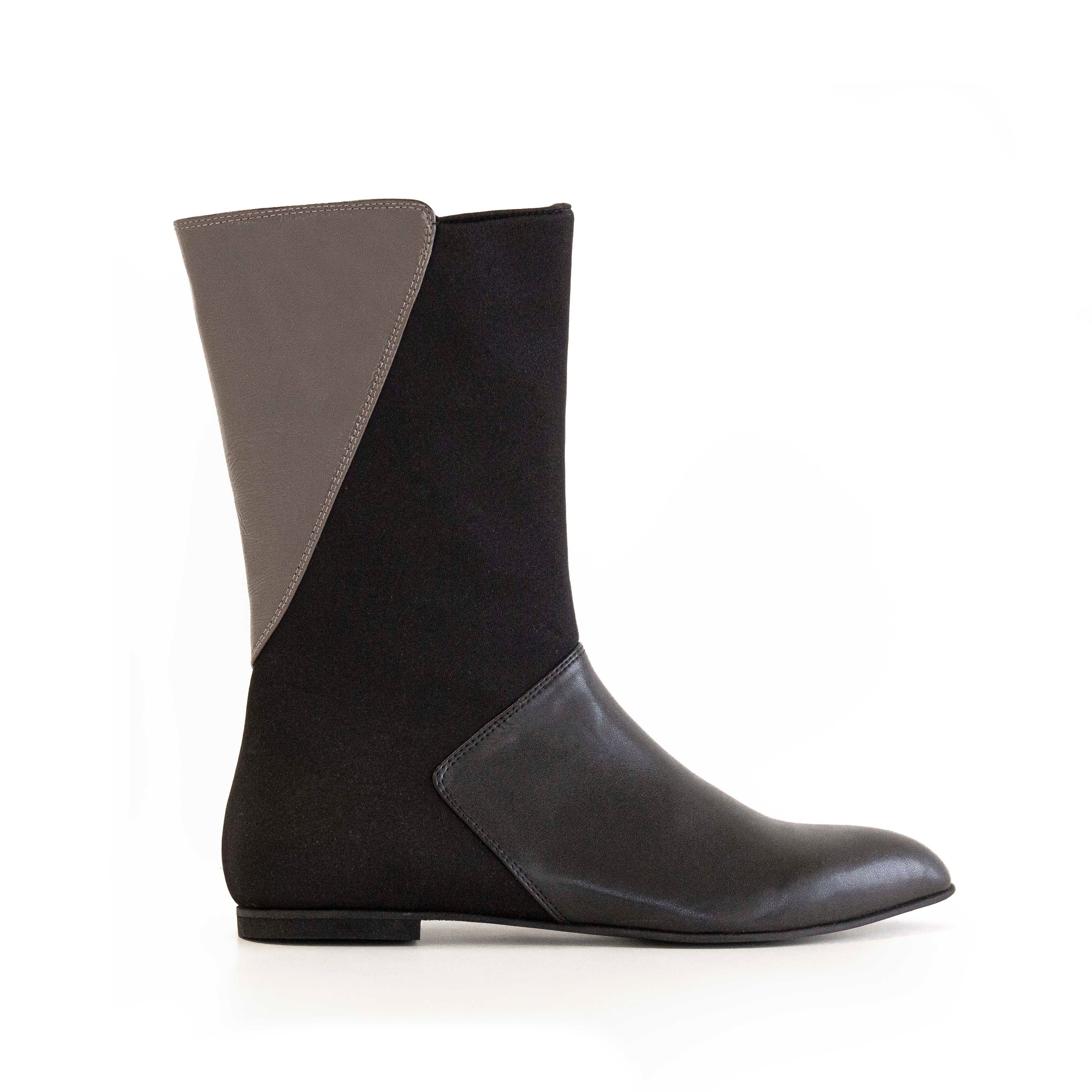 Aria black boot - Shoes - THUNA