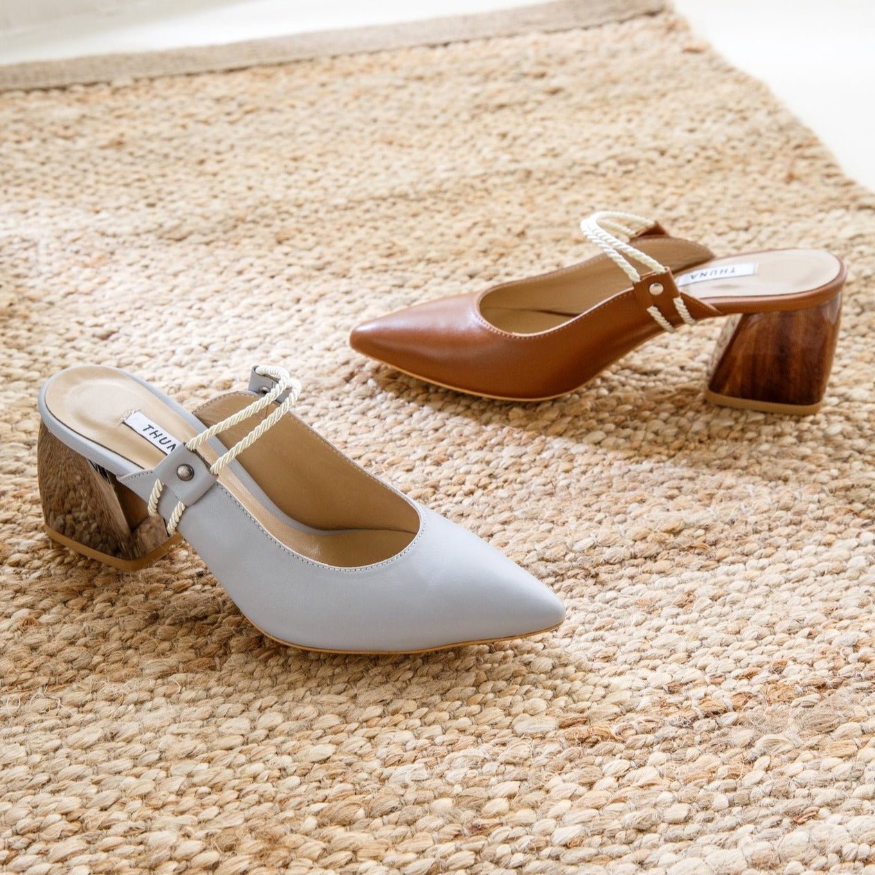 Sofana grey heel - heel - THUNA