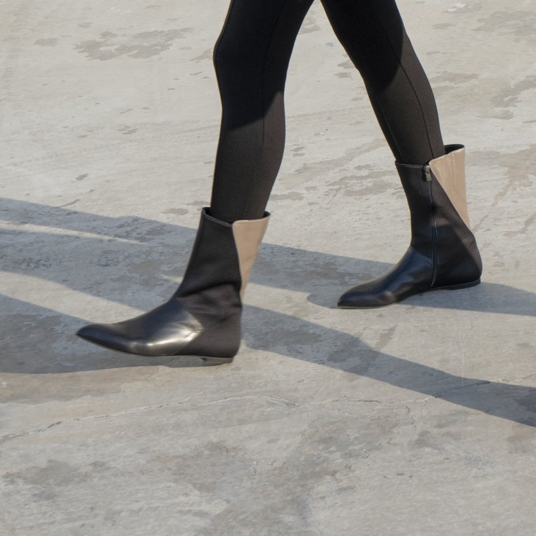 Aria black boot - Shoes - THUNA
