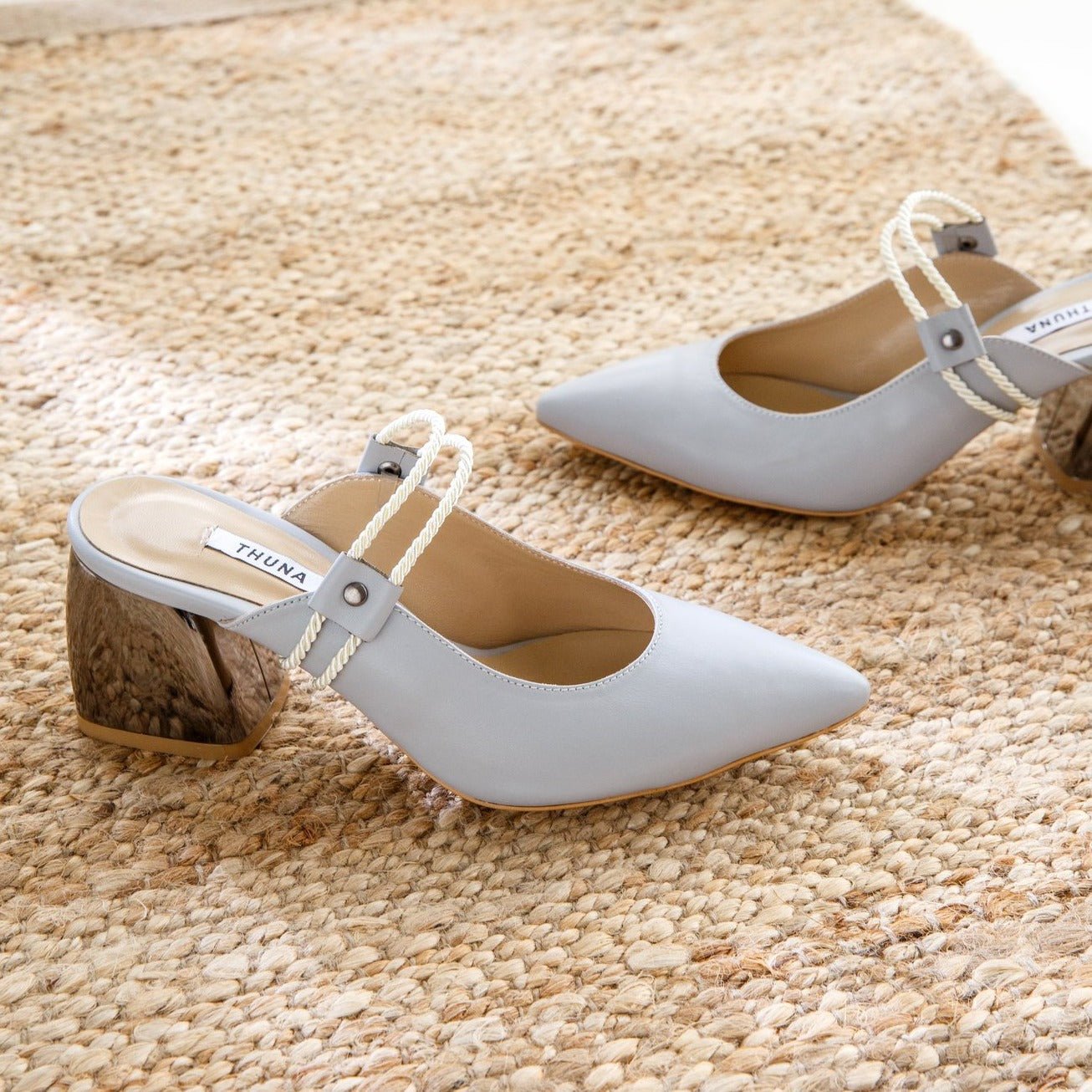 Sofana grey heel - heel - THUNA