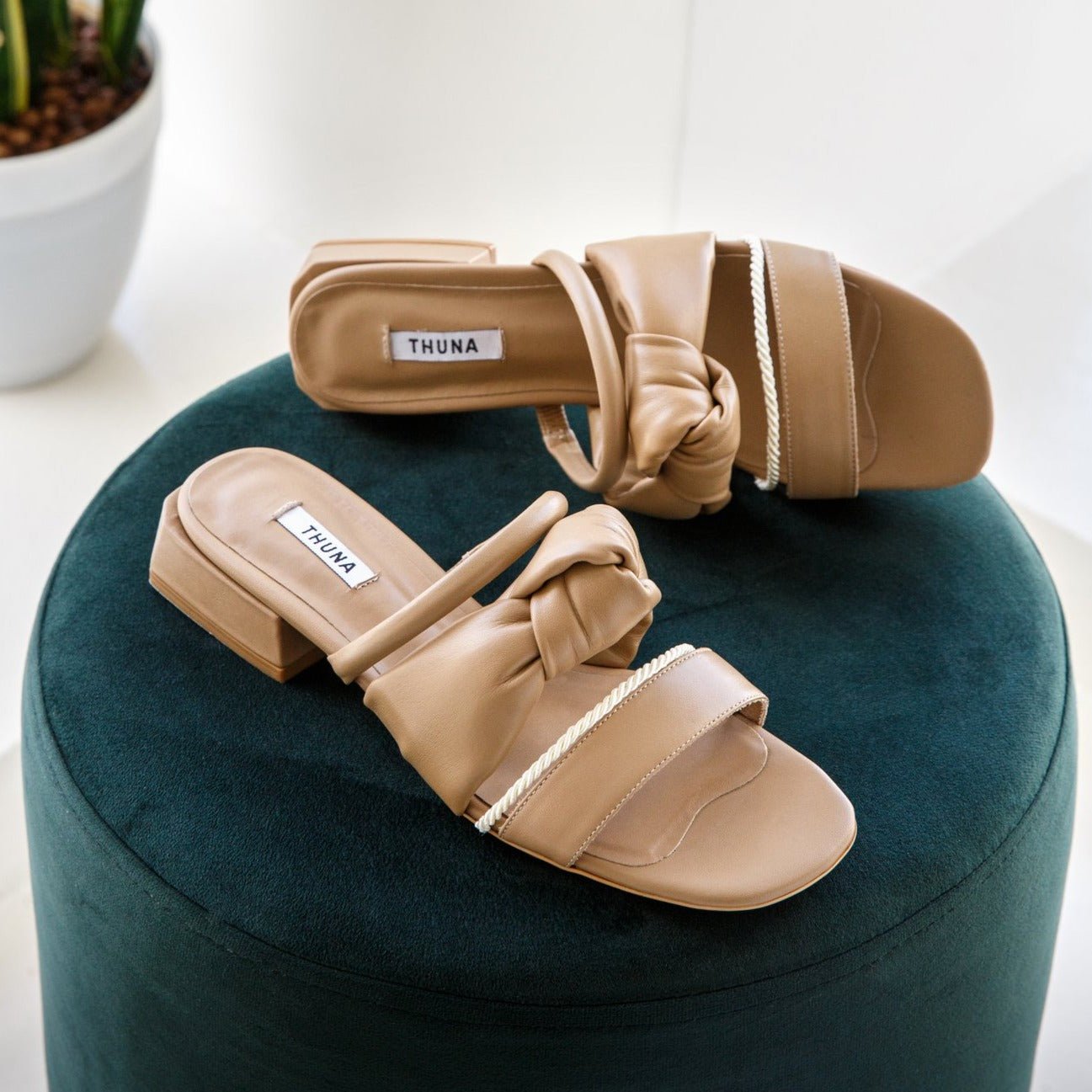 Safa beige slipper - slipper - THUNA