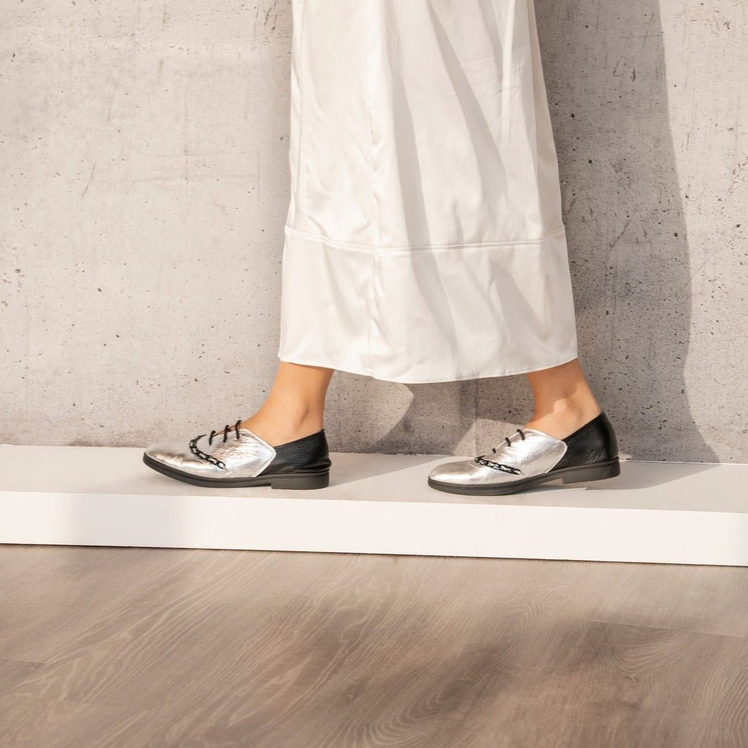 Dora silver oxford - THUNA