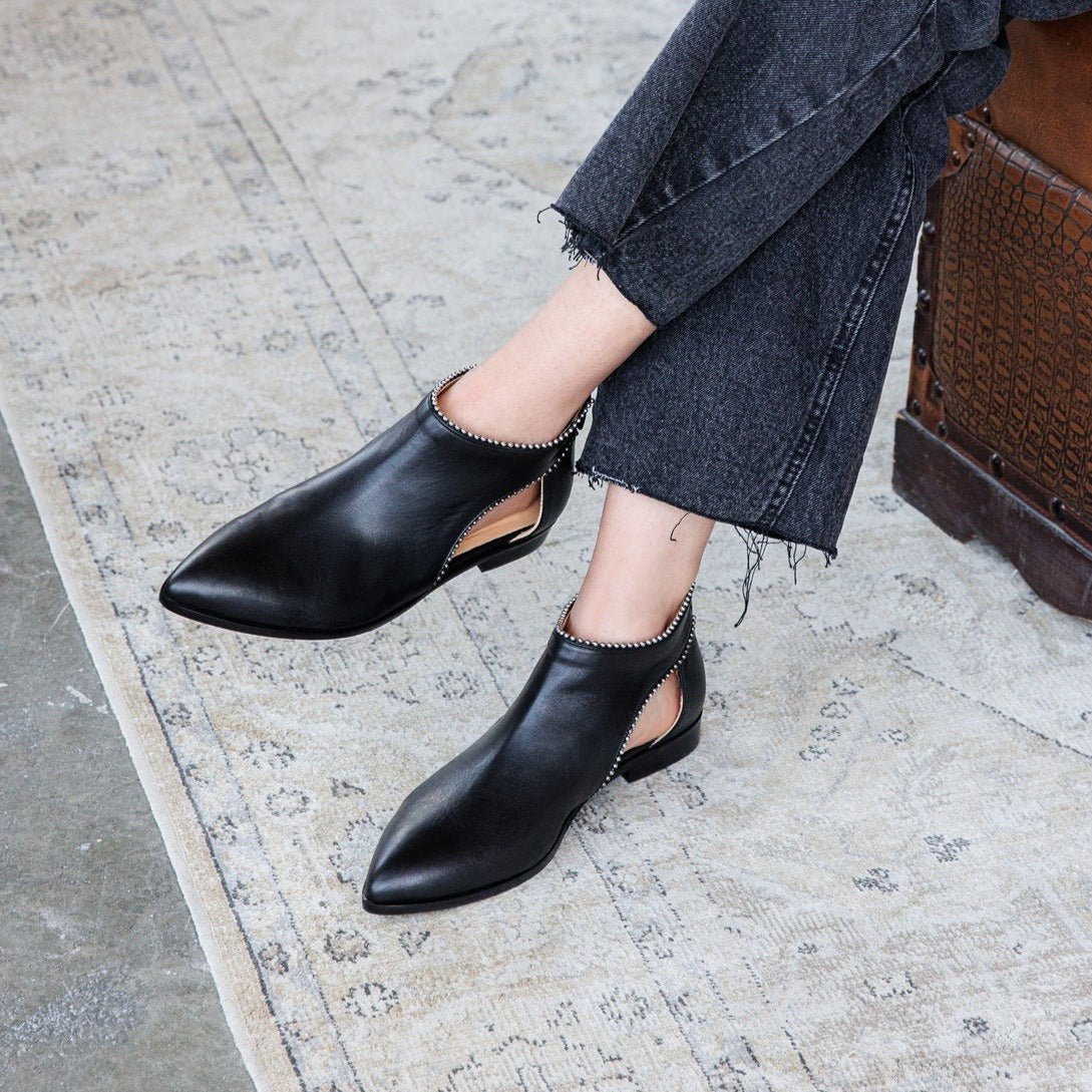 Eliana black boot - Shoes - THUNA