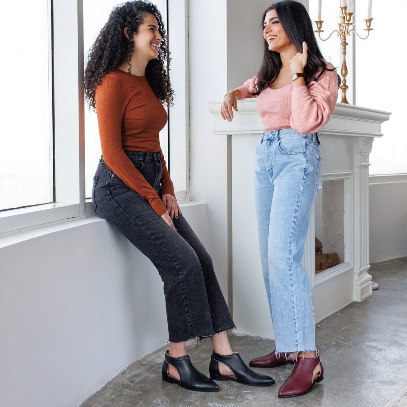 Eliana black boot - Shoes - THUNA