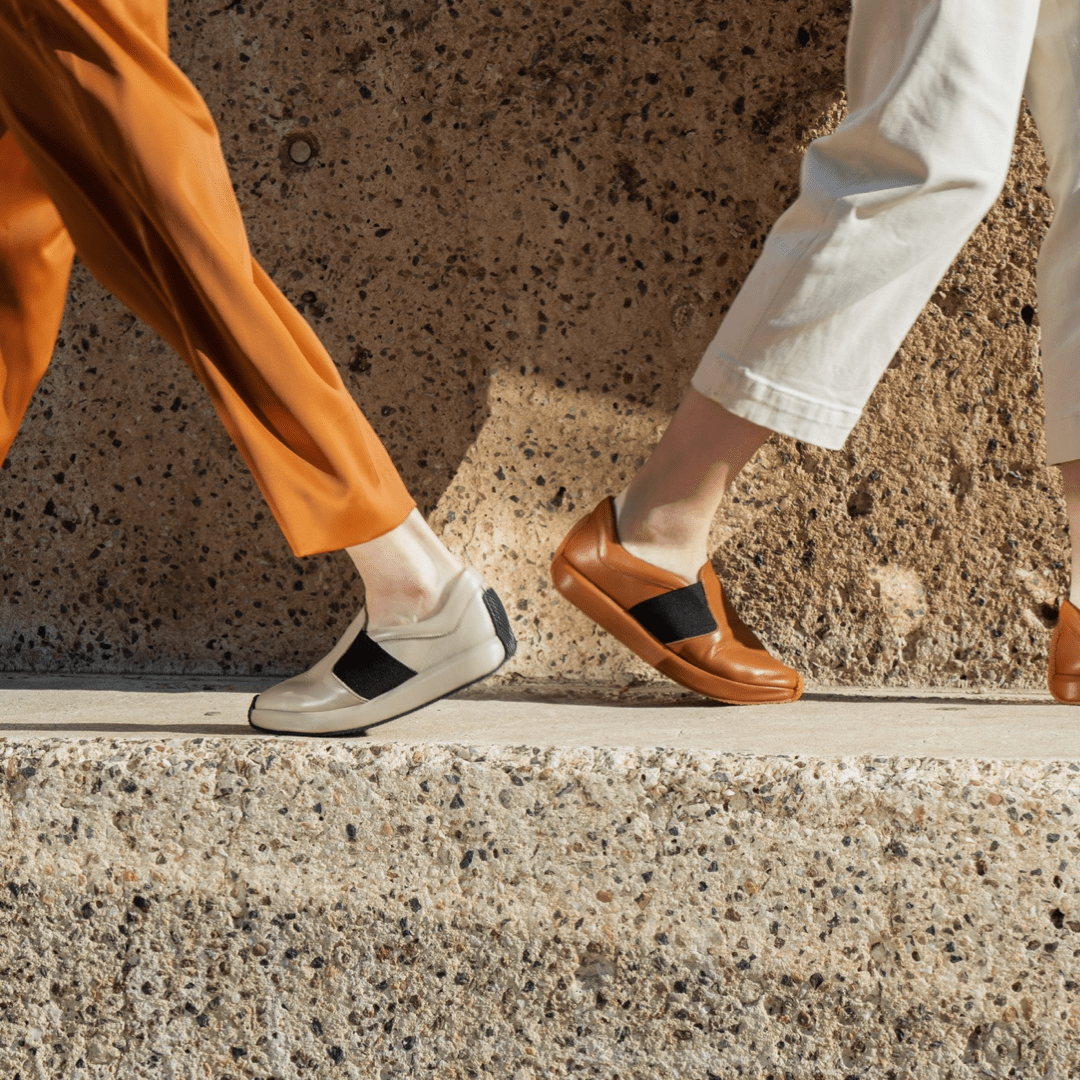 Meela beige sneaker - THUNA