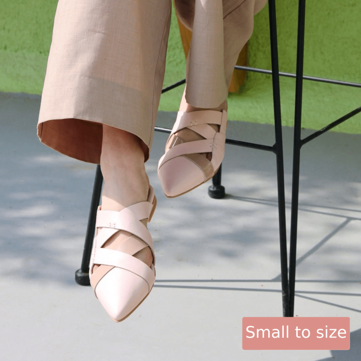 Lana nude mule - Shoes - THUNA