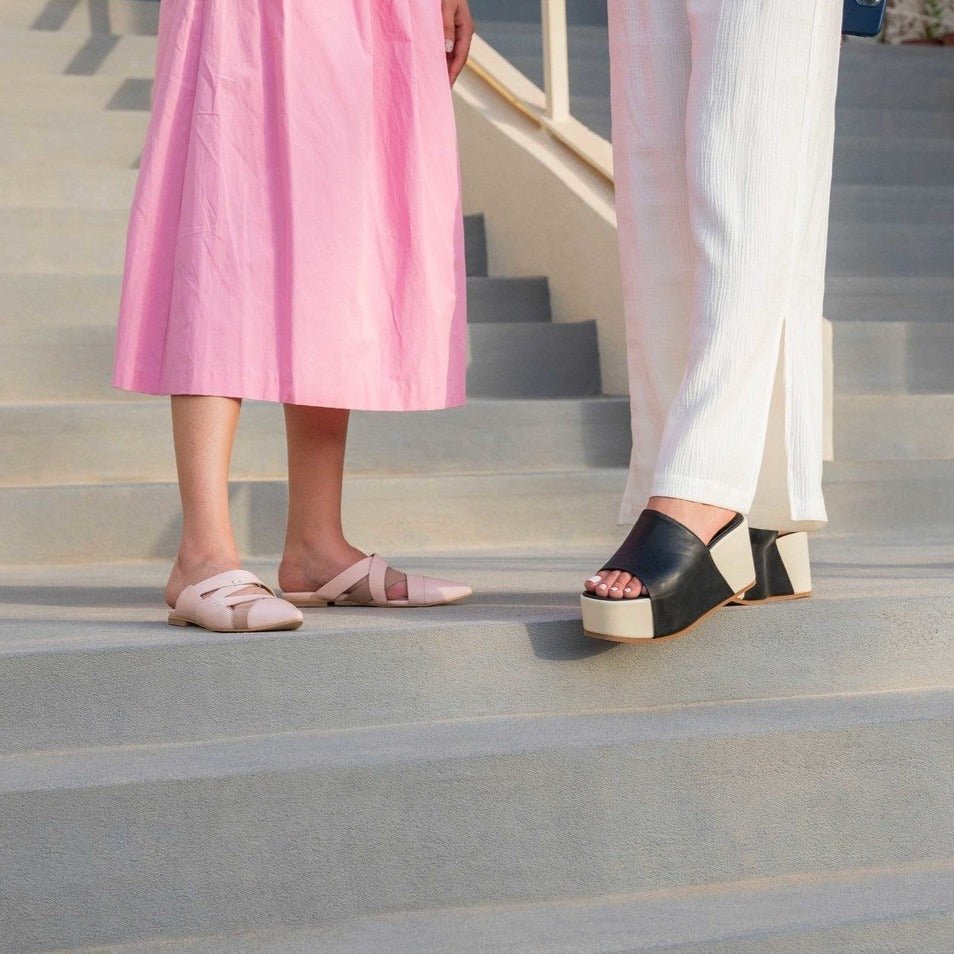 Lana nude mule - Shoes - THUNA