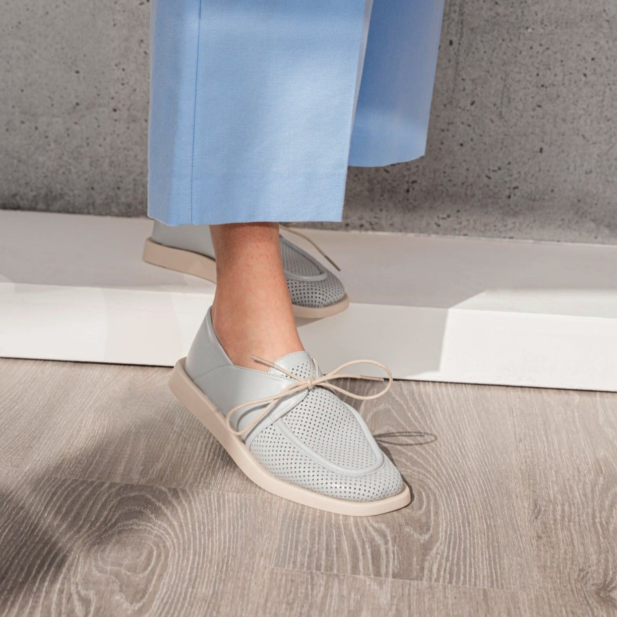 Layan blue oxford - THUNA