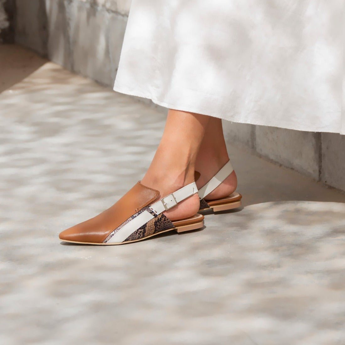 Sadan tan sandal - Shoes - THUNA