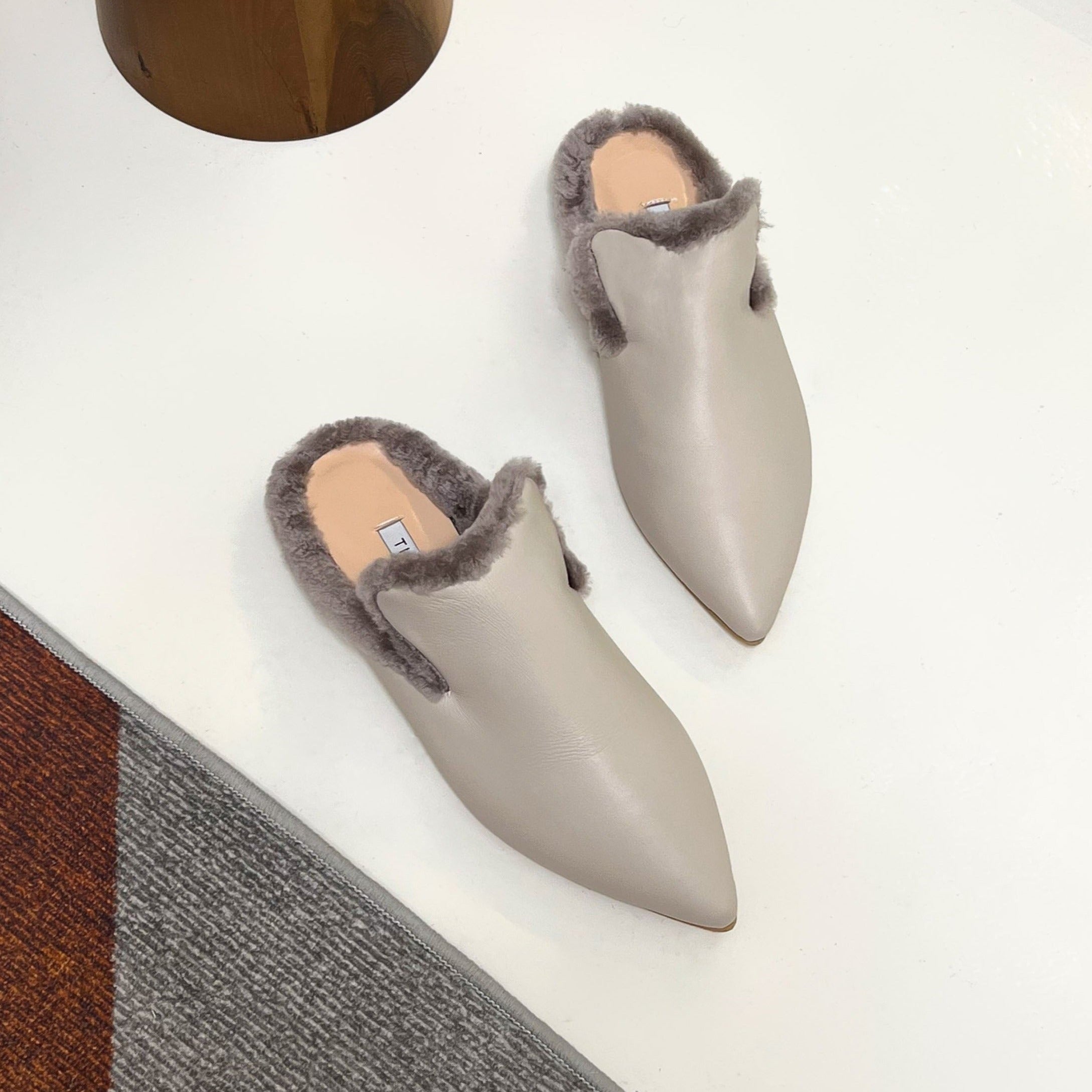 Tia grey mule - mule - THUNA