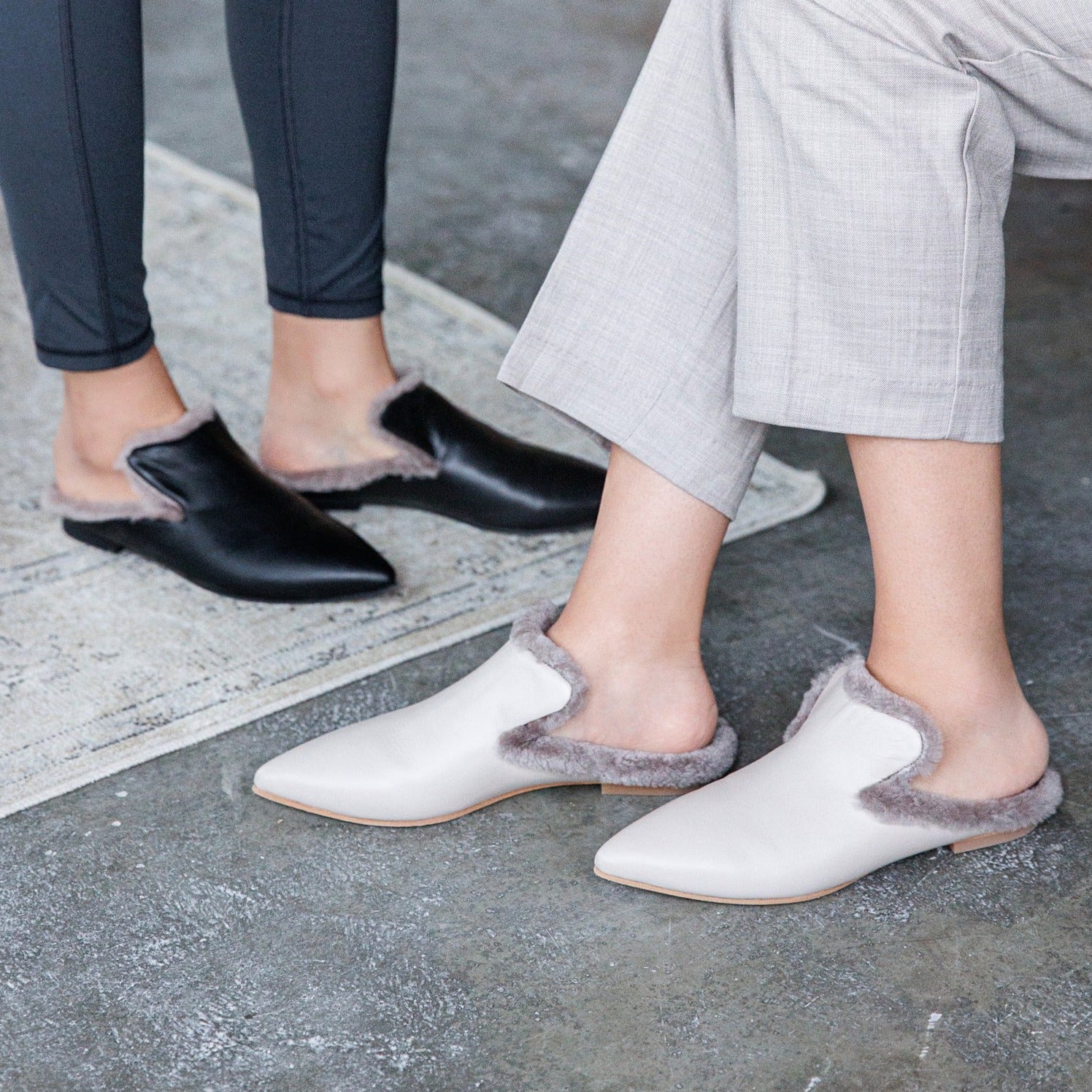 Tia black mule - mule - THUNA